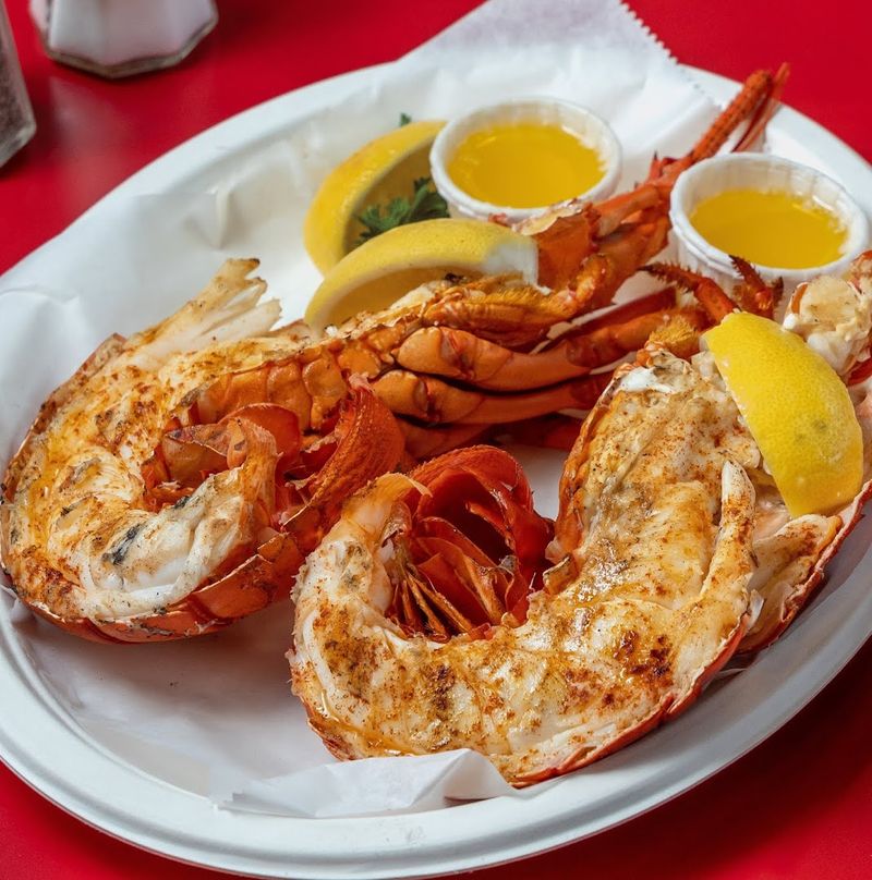People drive for hours just to eat at this tiny California seafood spot by the water 3 Mesquite Charcoal Grilling That Sets Everything Apart