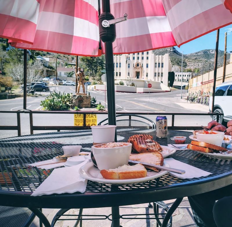 Outdoor Seating With Views of Bisbee