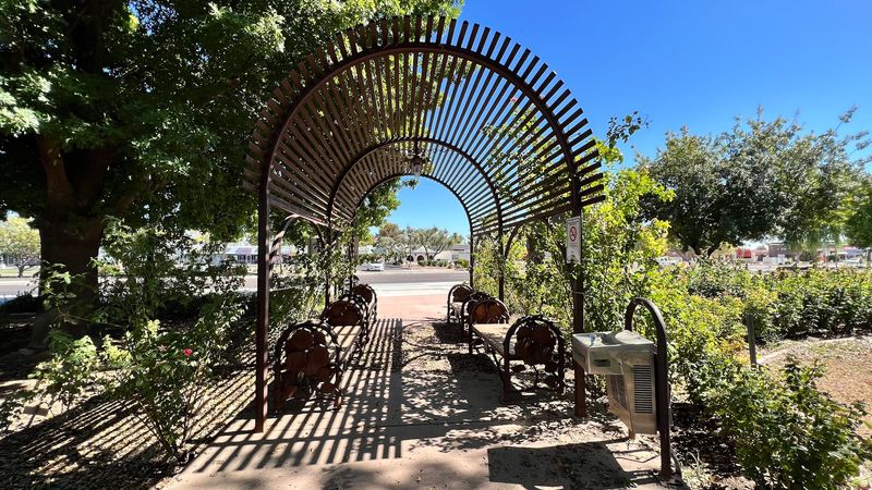 Wrought Iron Benches and Covered Bridges Worth Seeing