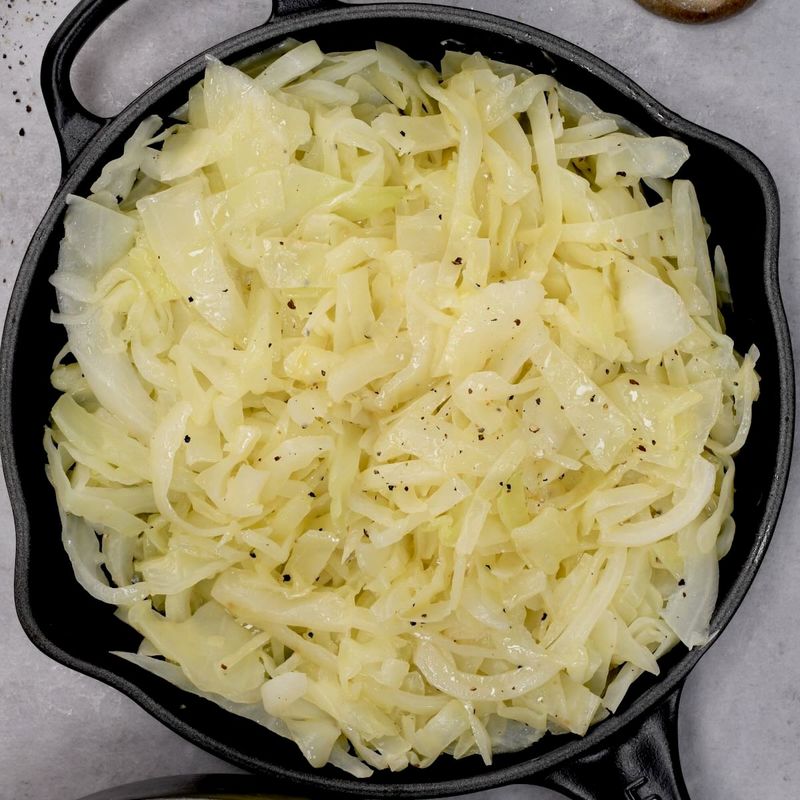 Boiled cabbage
