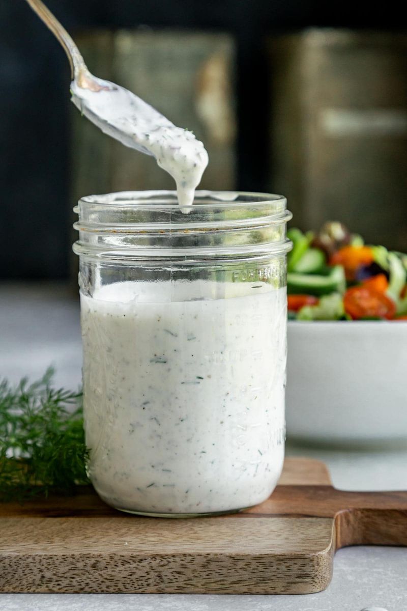 Low-fat dressing