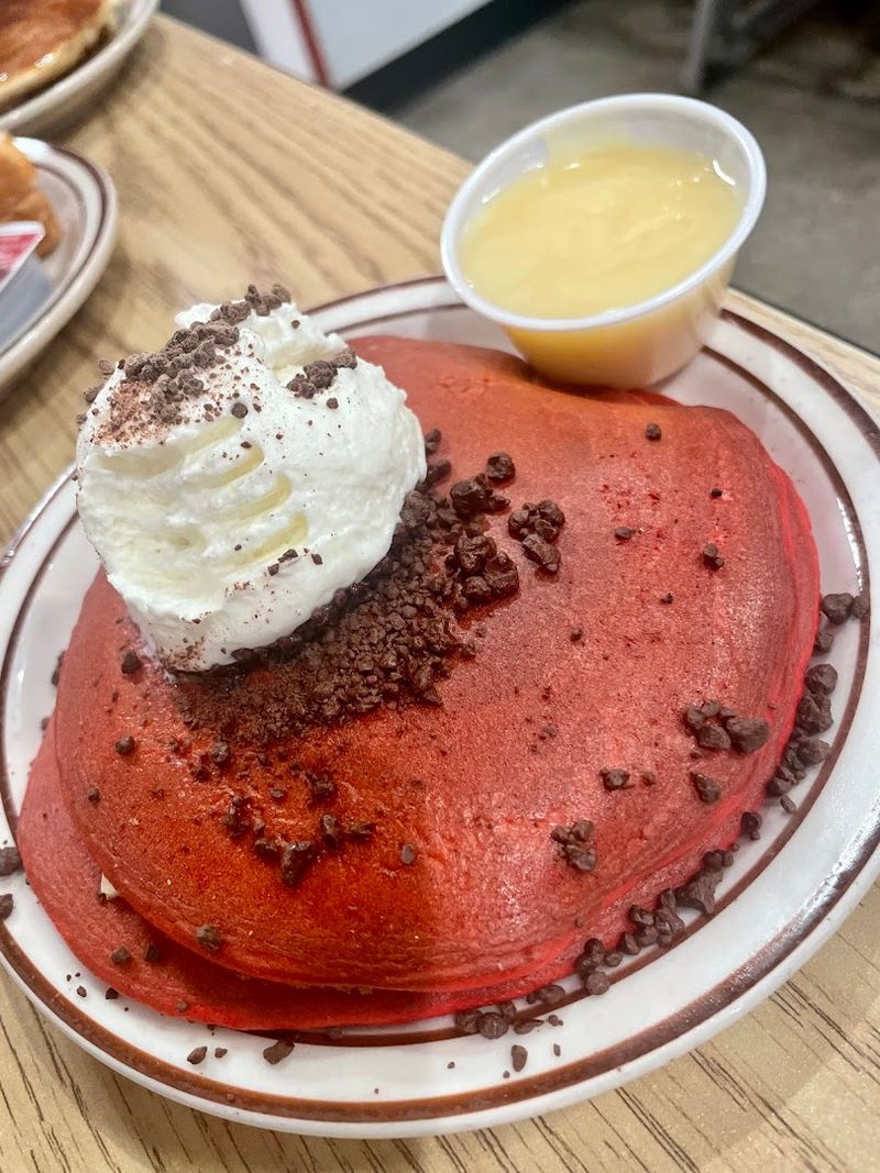 Red Velvet Pancakes for the Adventurous Eater