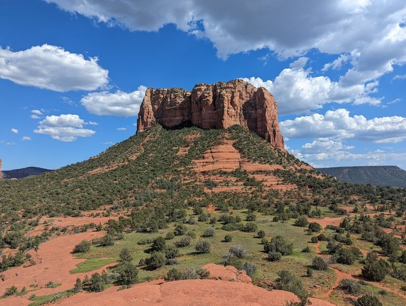 Courthouse Butte Views Along the Way