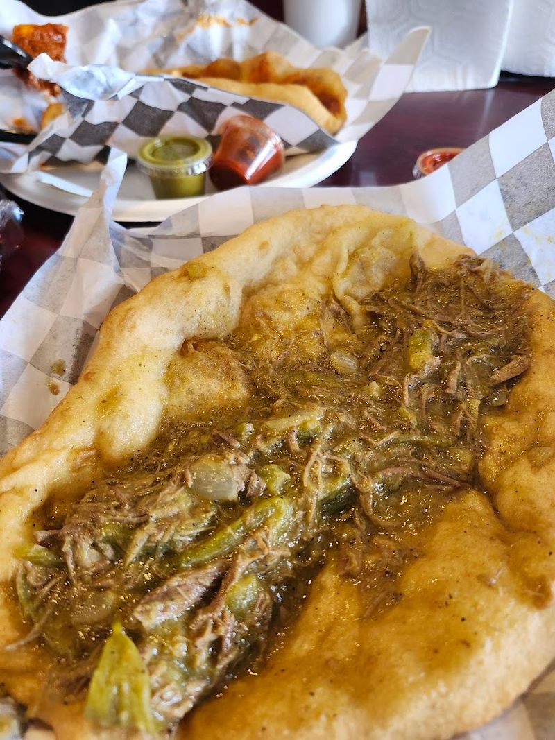 This Unpretentious Arizona Café Is Famous for Its Legendary Fry Bread 5 Green Chile and Red Chile Meats That Deliver