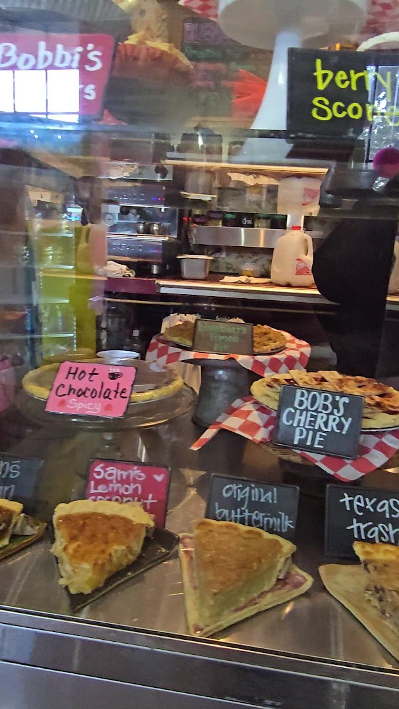 11 Texas Small-Town Cafes Where The Pie Case Does All The Talking 3 Royers Pie Haven - Round Top, Texas