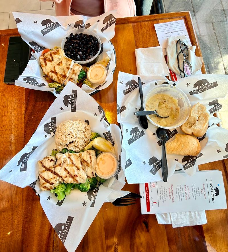 13 California Beach Town Restaurants That Make People Plan the Whole Day Around Dinner 10 Bear Flag Fish Co. - Newport Beach, California