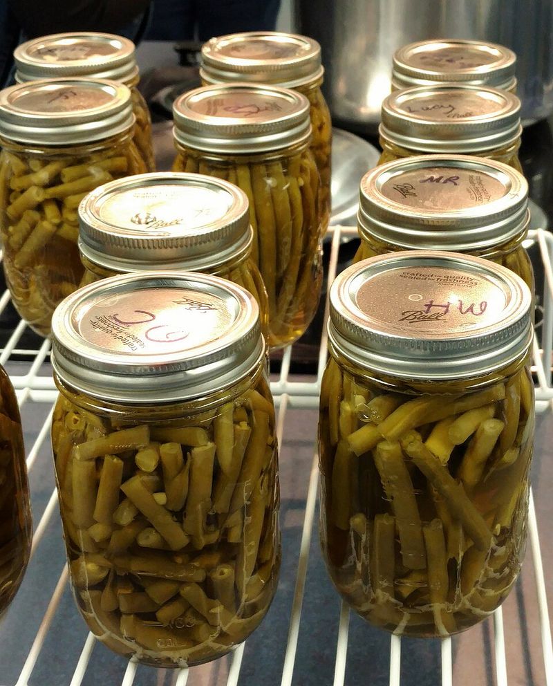 Canned green beans