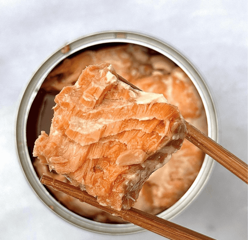 Canned salmon