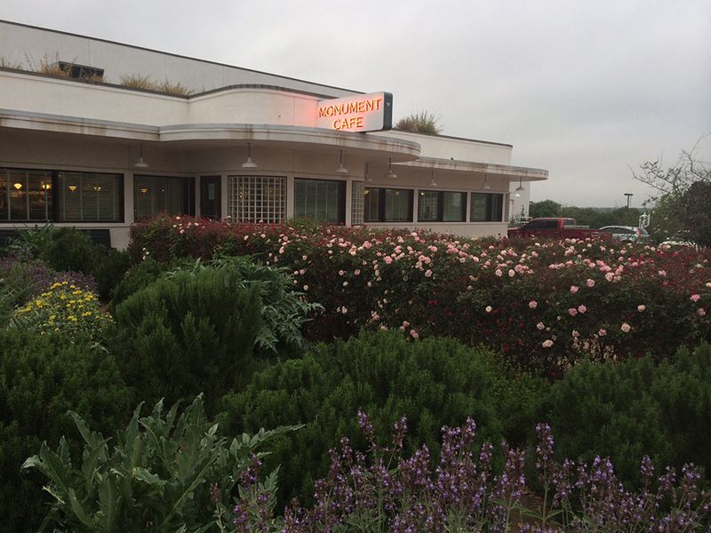11 Texas Small-Town Cafes Where The Pie Case Does All The Talking 8 Monument Cafe - Georgetown, Texas