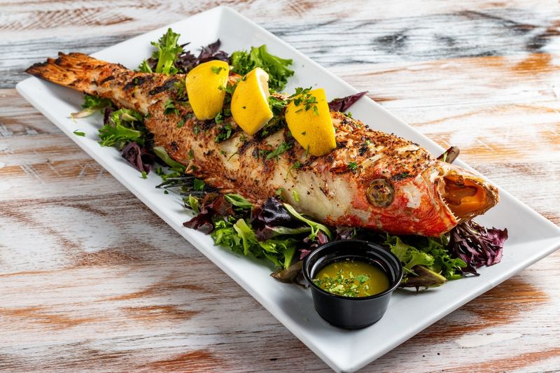 Frozen fish portions