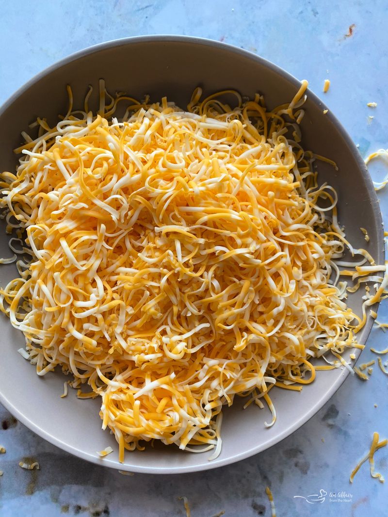 Pre shredded cheese