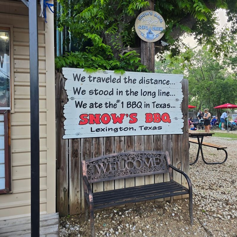 The Best Barbecue Restaurants in America, Ranked by State 44 Snow's BBQ - Lexington, Texas