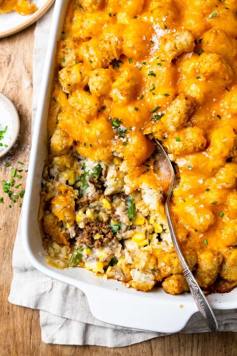 Tater tot casserole