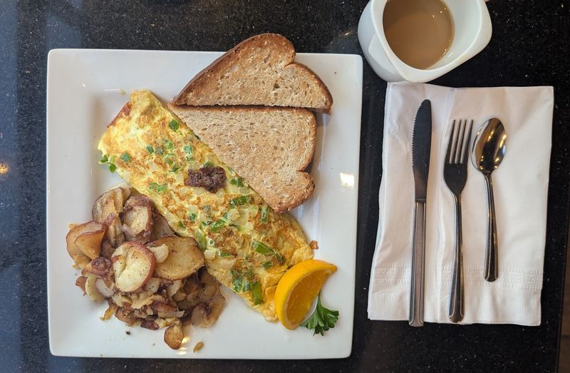 This Florida café is small, simple, and somehow always completely full 7 The Greek Omelet Worth Every Bite
