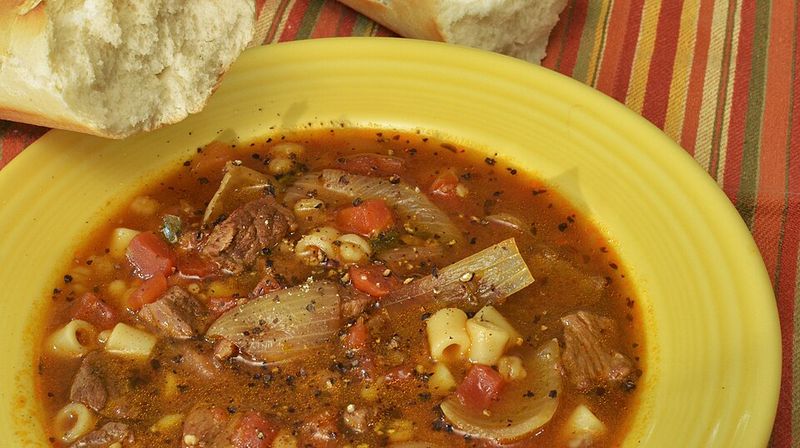 Beef and barley soup