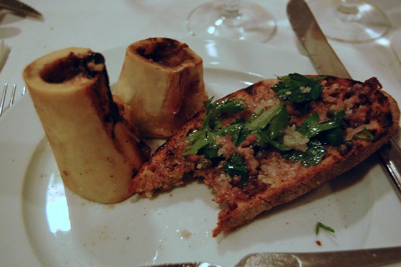 Bone marrow toast