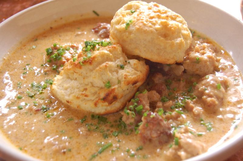 Biscuits and gravy