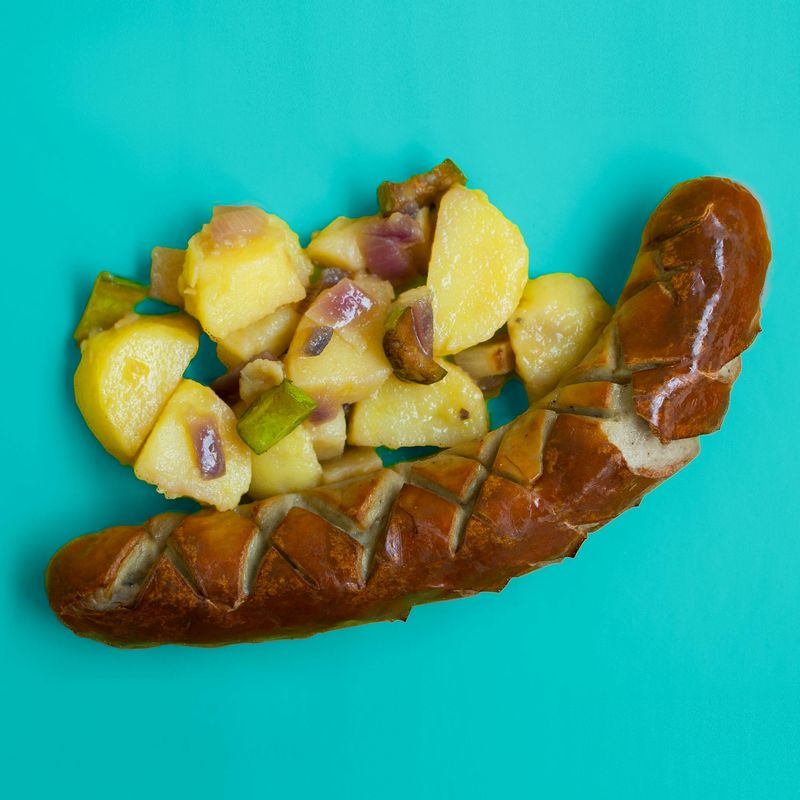 Sausage and potatoes