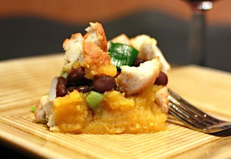 Baked squash casserole