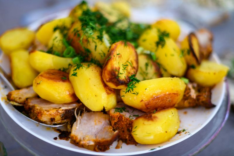 Roasted potatoes