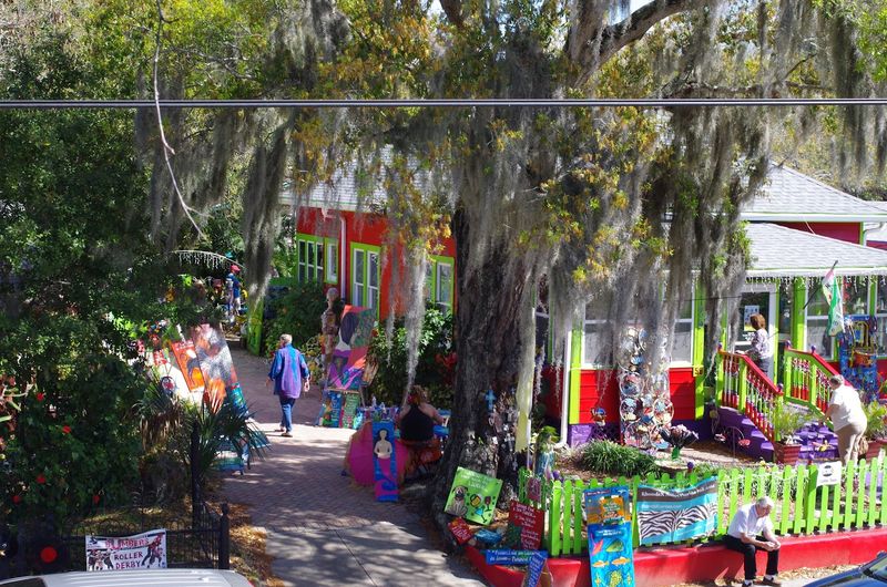 This Quirky Art Village in Florida Is Full of Whimsical Charm 3 Live-Work Community Unlike Anything Else