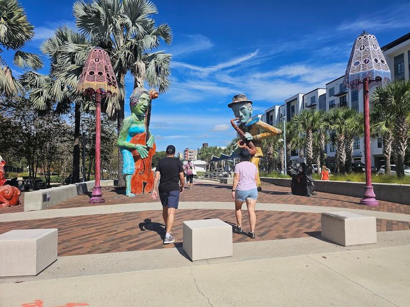 Vibrant Intersection Paintings