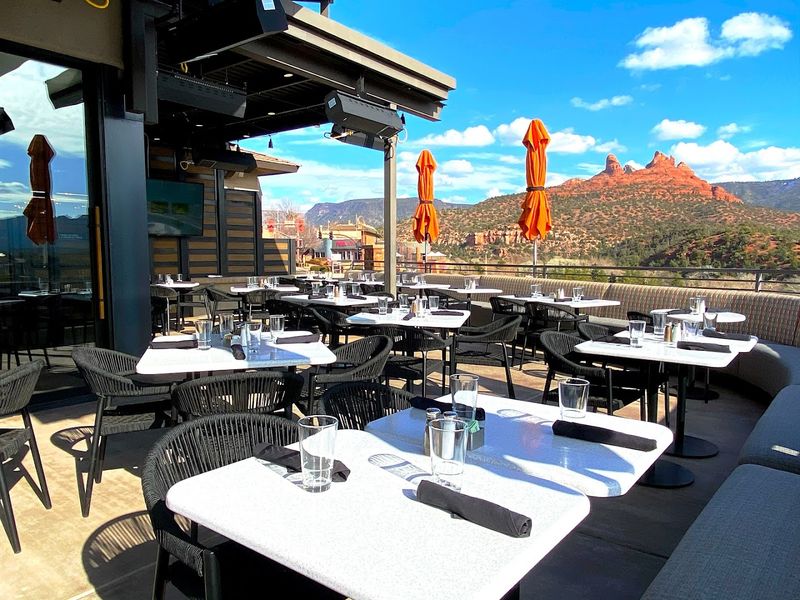 10 Arizona patio restaurants that feel made for spring sunsets 10 The Vault Uptown - Sedona, Arizona