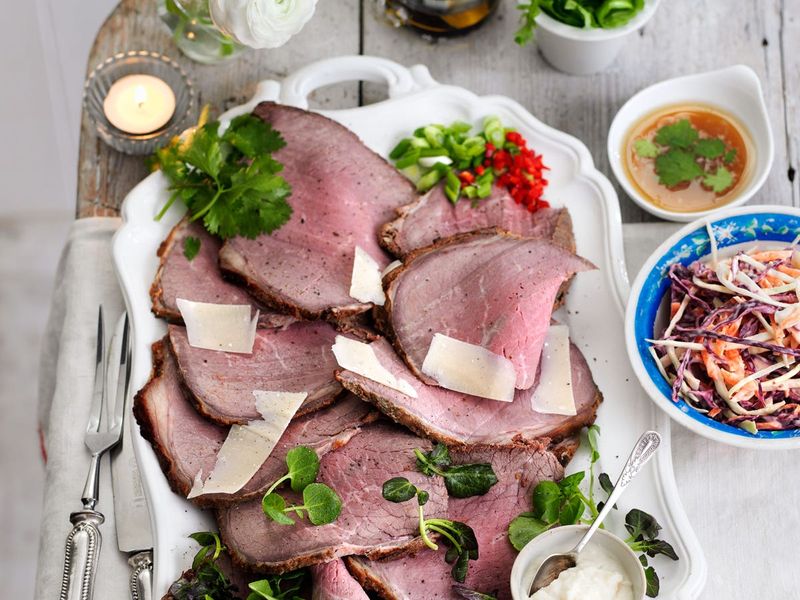 Roast beef platter