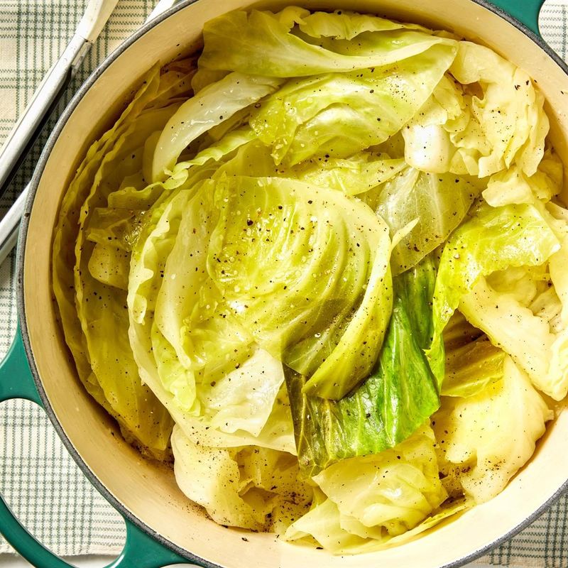 Boiled cabbage dinner