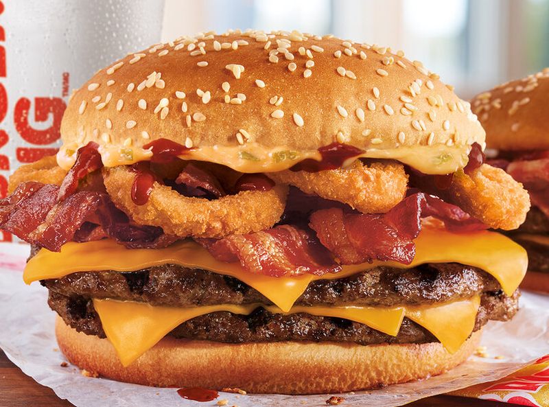 The Greatest Fast Food Burgers of All Time, Ranked 44 Rodeo Cheeseburger, Burger King
