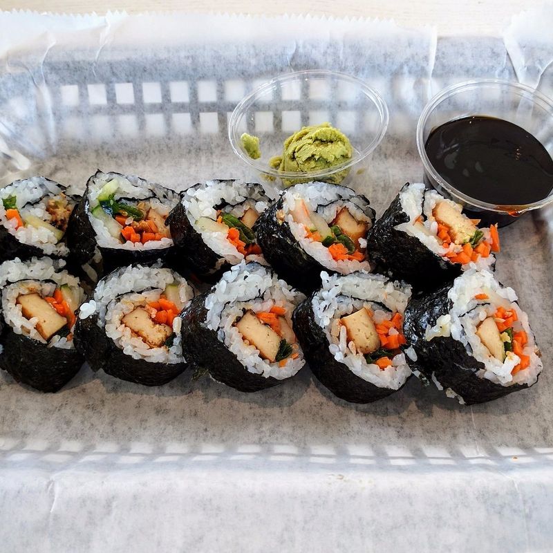 Prepared sushi