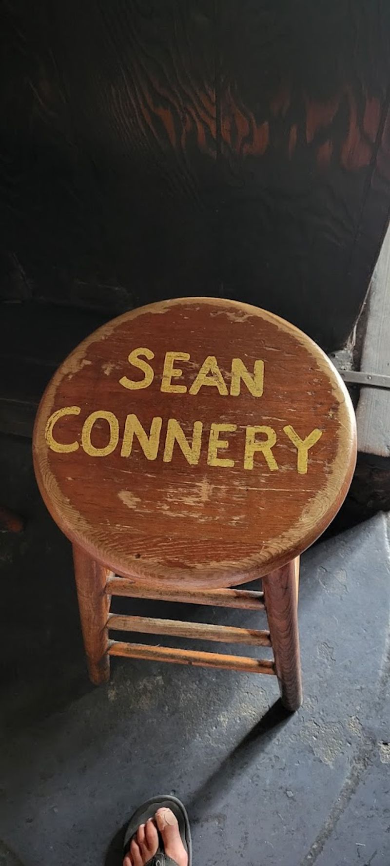 The Famous Barstool Wall of Fame