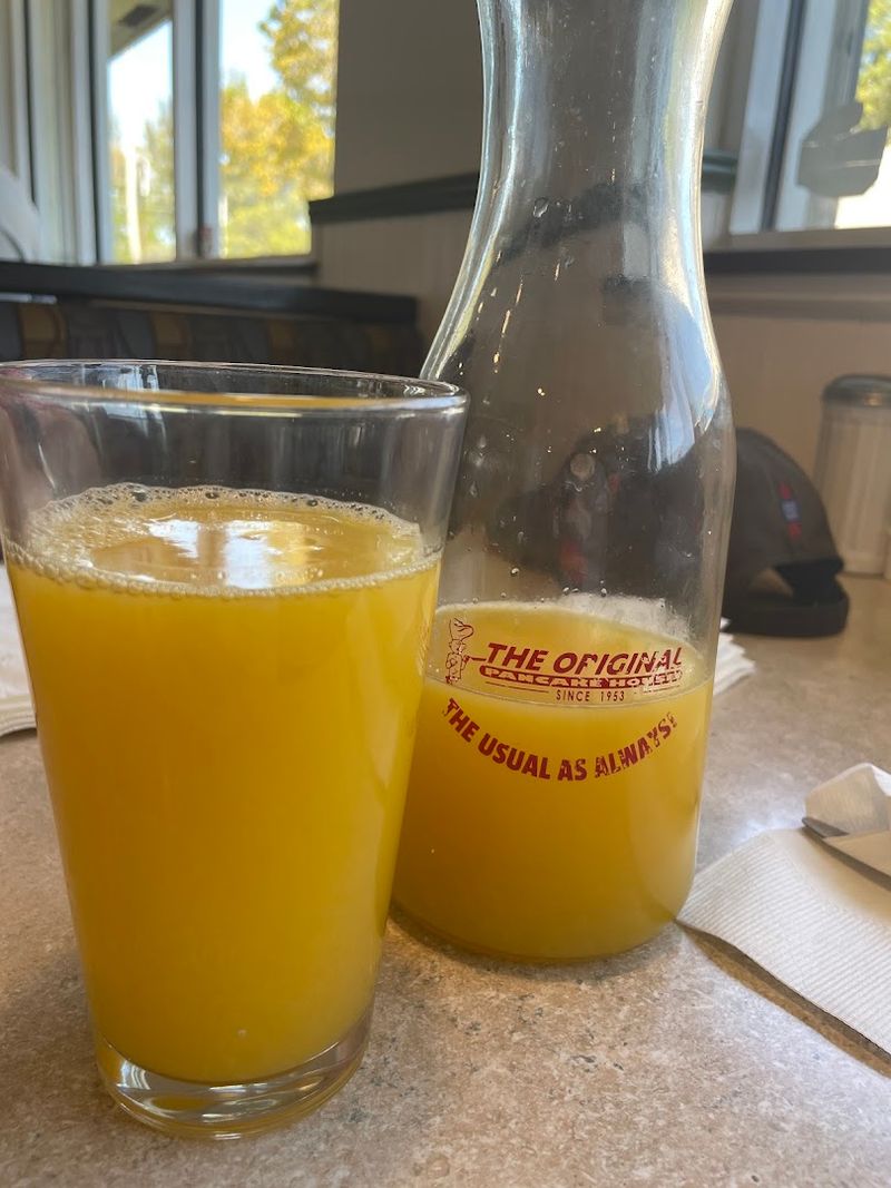 Fresh-Squeezed Orange Juice Made On-Site