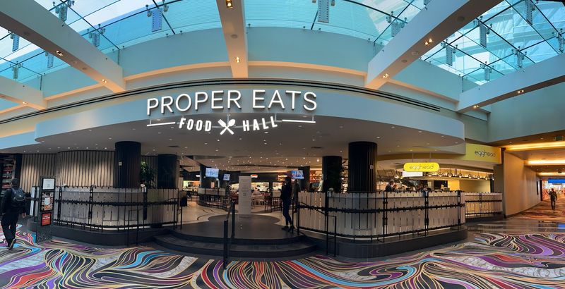 8 Nevada Food Halls Where One Visit Turns Into Three Stops 6 Proper Eats Food Hall - Las Vegas, Nevada