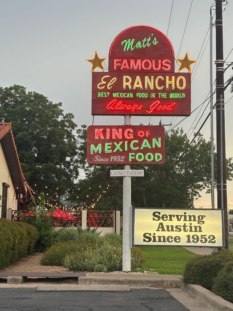 Matt's El Rancho - Austin, Texas