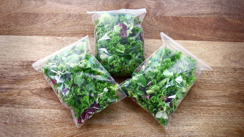 Bagged salad kits