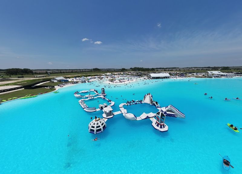 The Crystal-Clear Lagoon Water