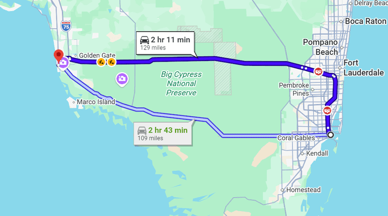 12 Country Roads in Florida Perfect for a Scenic Drive 3 Tamiami Trail (US-41) - Miami to Naples, Florida