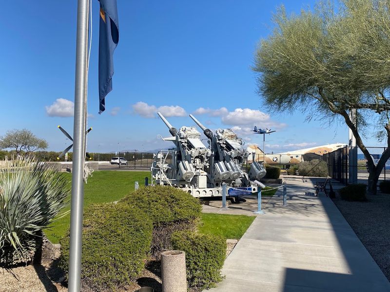 This Huge Arizona Aviation Museum Will Make You Feel Like a Pilot 5 The USS Arizona Bulkhead: A Piece of Pearl Harbor History