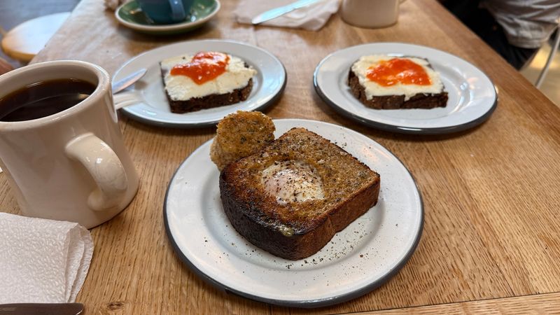 Egg in the Hole: The Menu's Undeniable Star