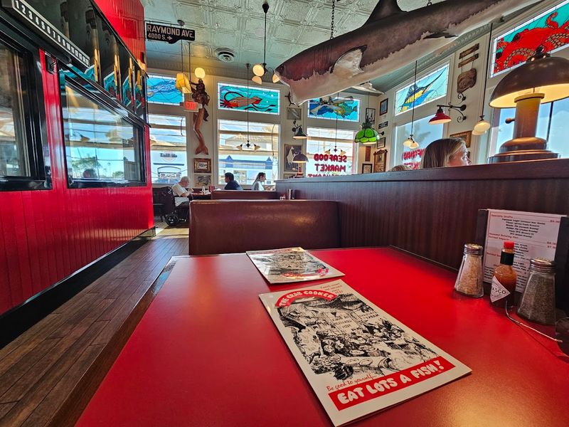 People drive for hours just to eat at this tiny California seafood spot by the water 5 The Iconic Nautical Atmosphere Inside the Restaurant