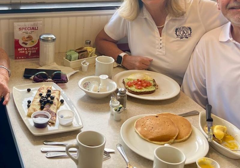 French Crepes With Strawberry Sauce