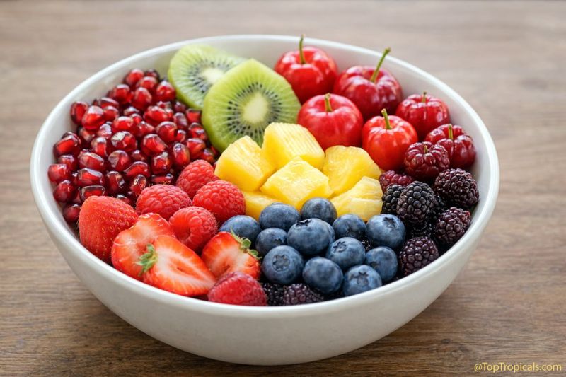 Seasonal fruit eating