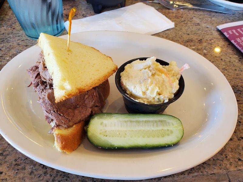 The Brisket Au Jus Sandwich