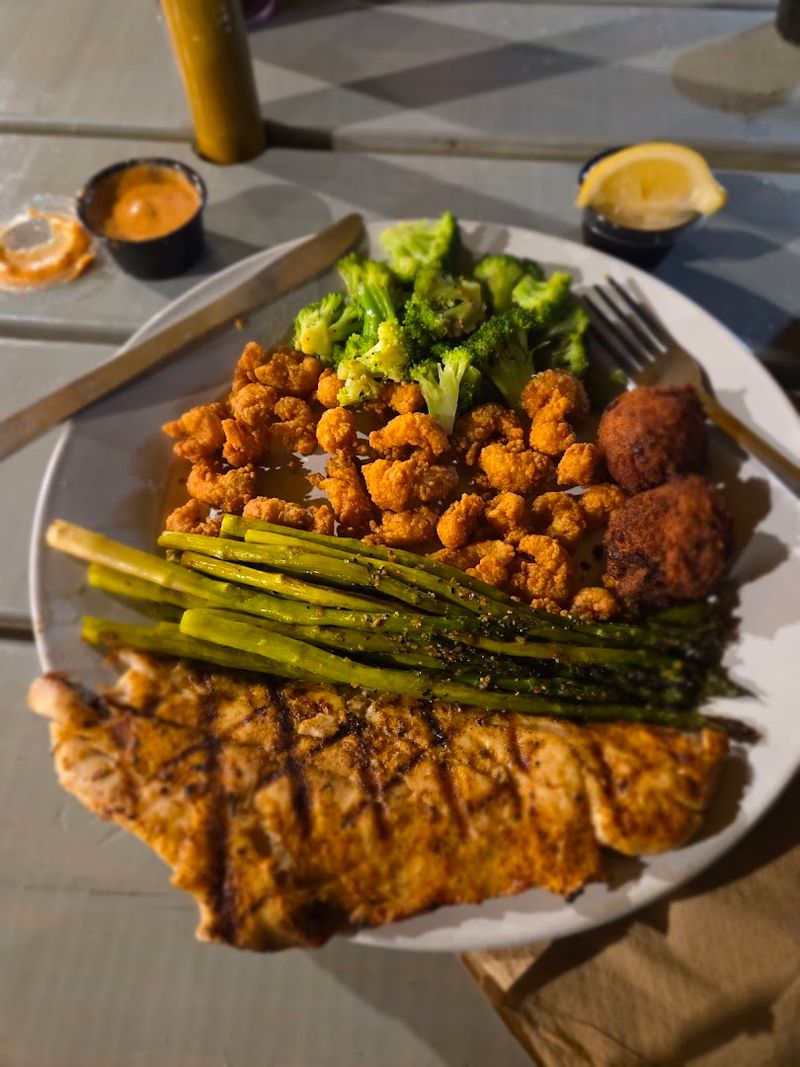 Hush Puppies with Strawberry Butter