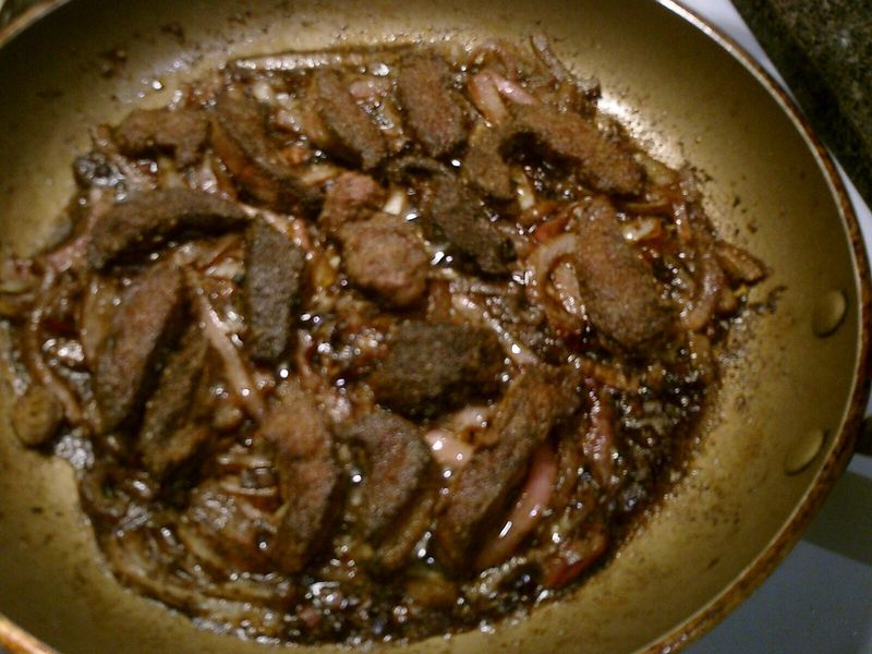 Liver and onions