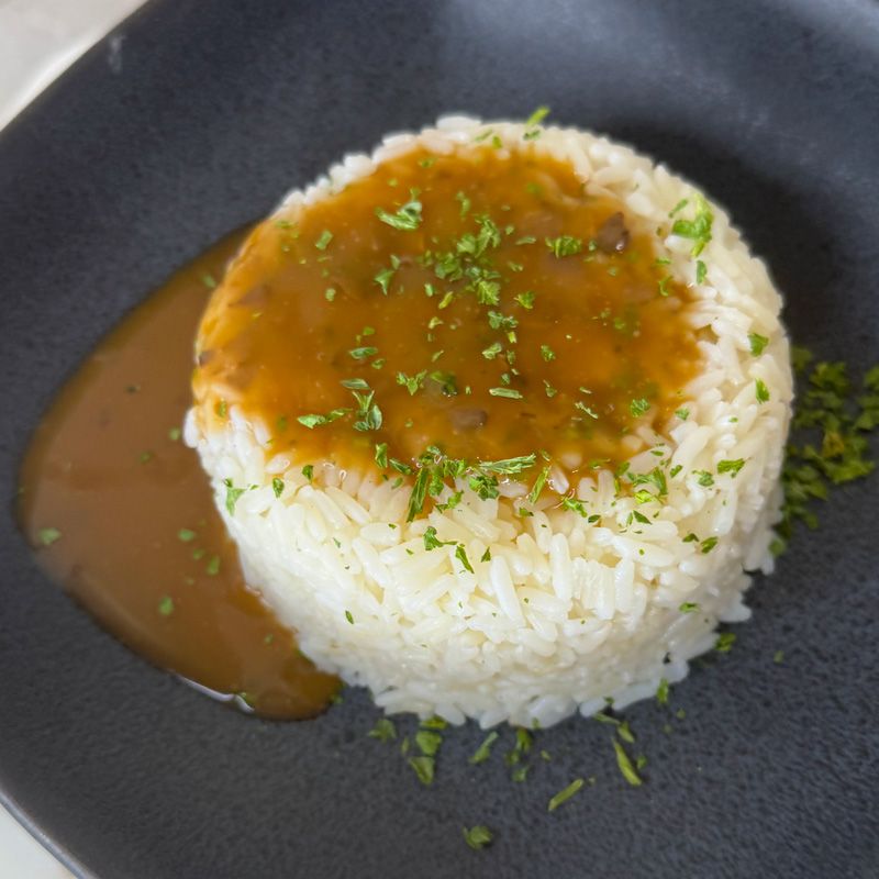 Rice and gravy