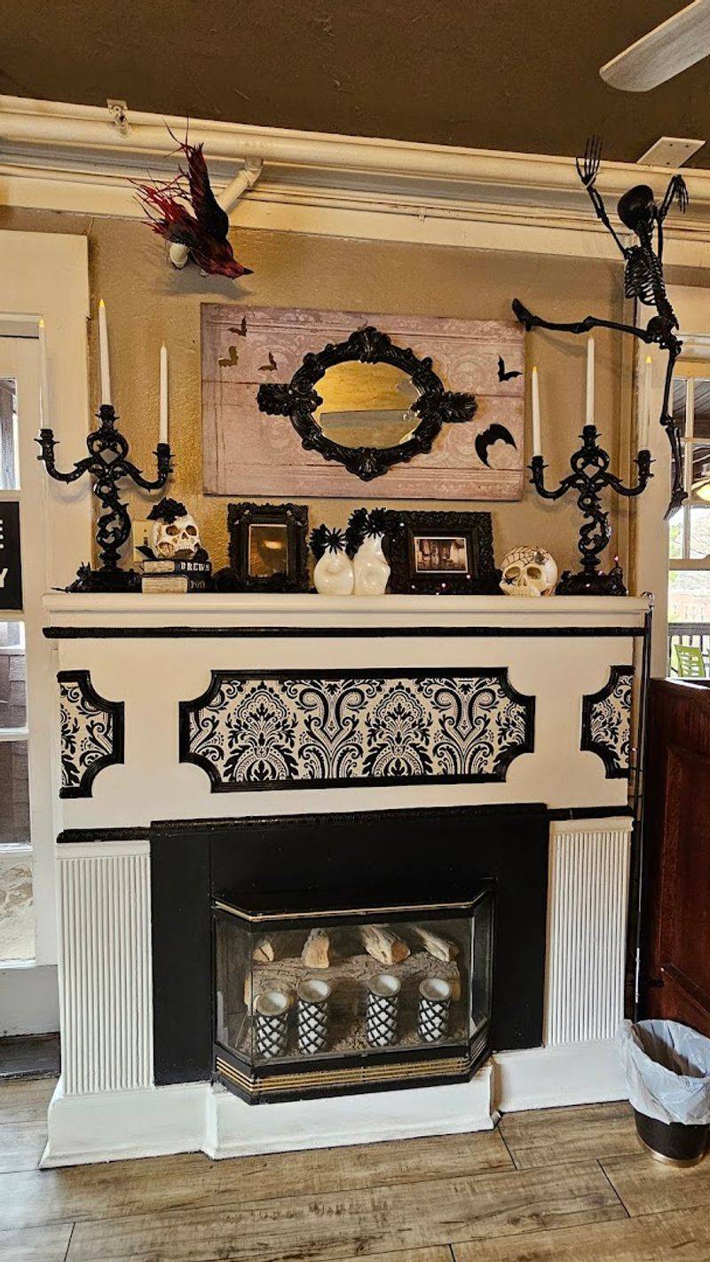 Quirky Ghost-Themed Decor and Atmosphere