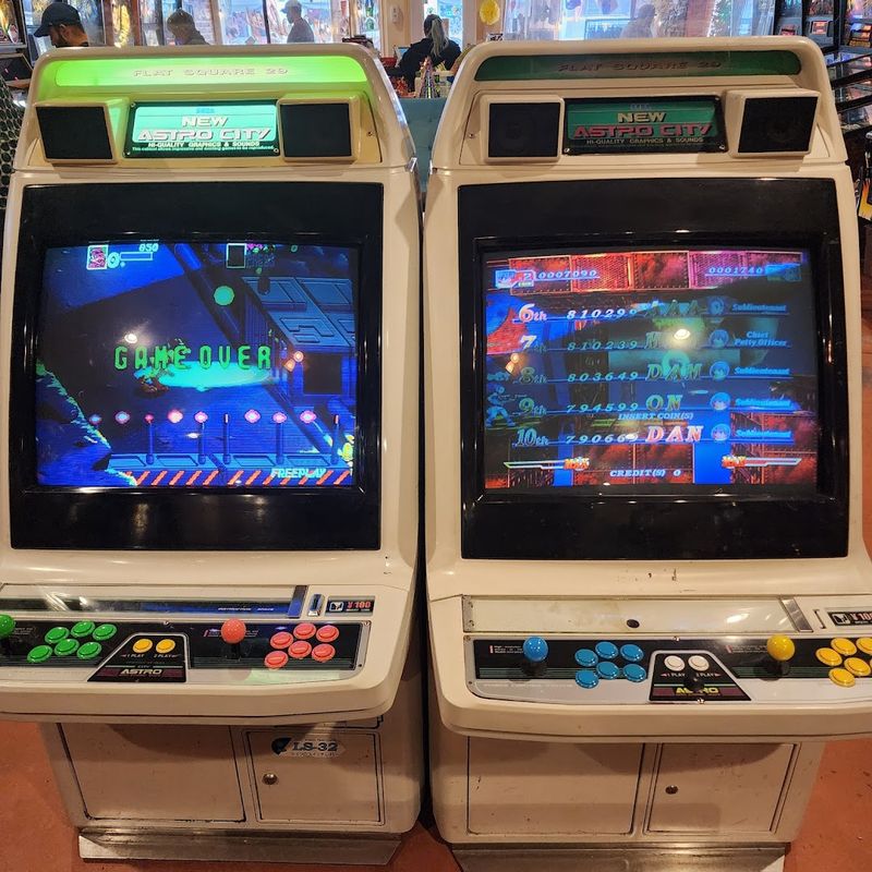 Classic Video Game Consoles Alongside the Arcade Cabinets