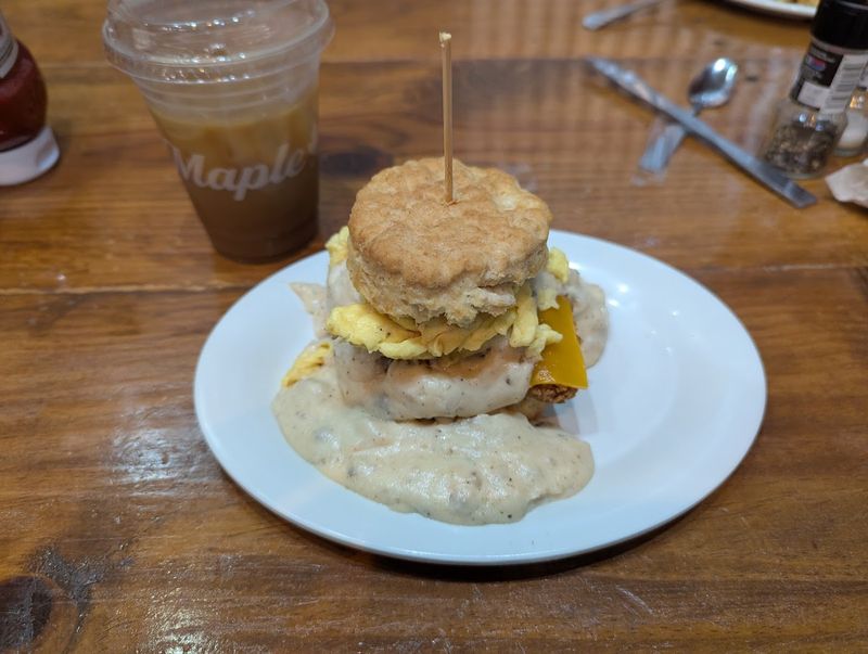 10 Tennessee Breakfast Spots Worth Getting Out Of Bed Early For 7 Maple Street Biscuit Company - Chattanooga, Tennessee